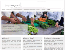 Tablet Screenshot of freelance-koken.nl